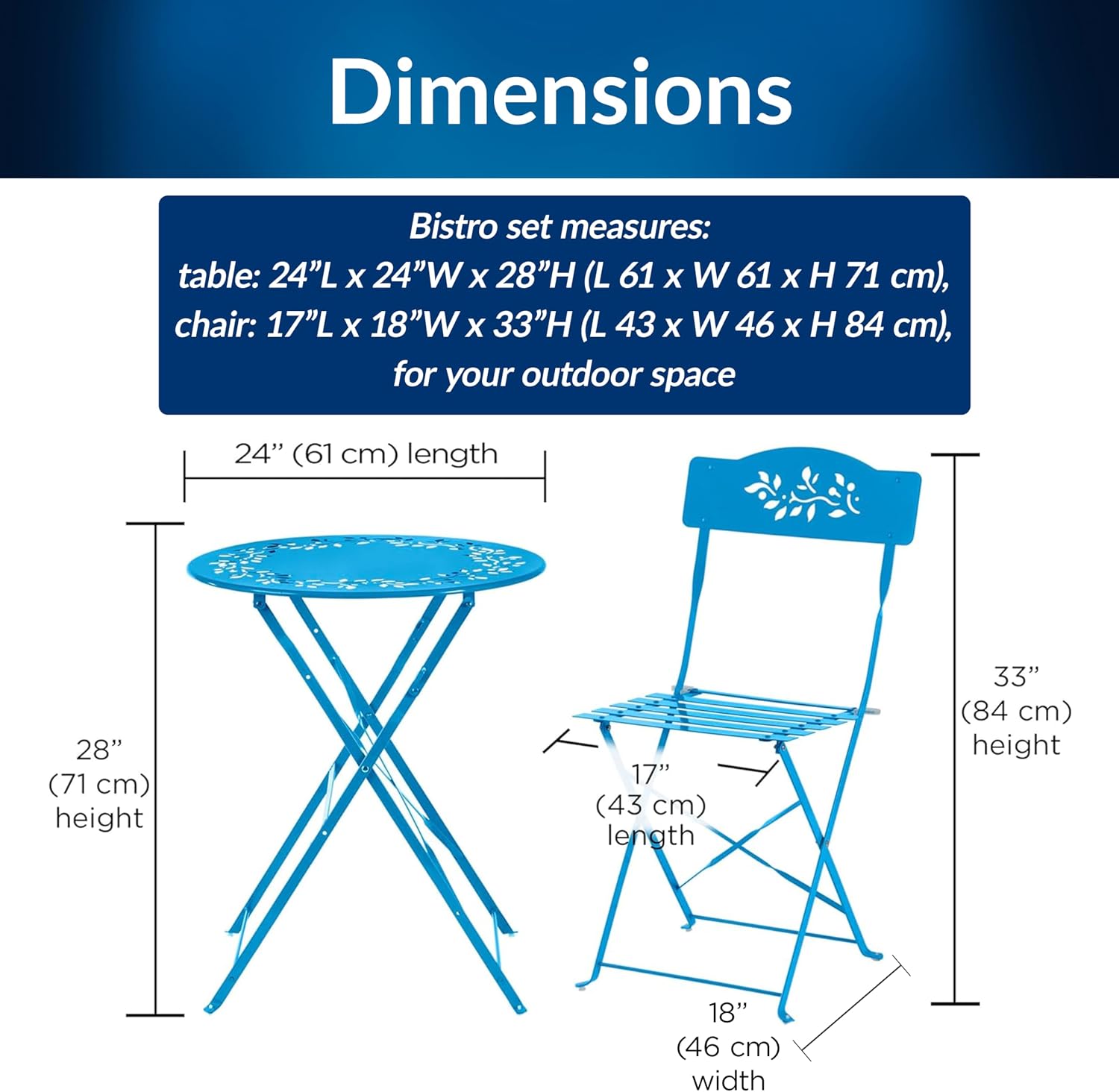 Blue Piece Folding - Hình 2