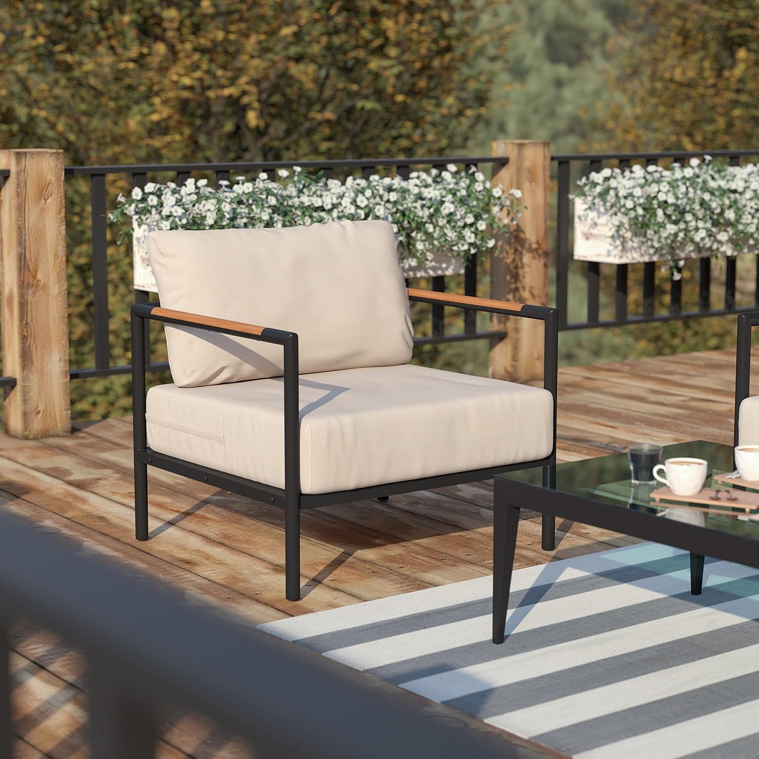 Black Aluminum Patio - Hình 2