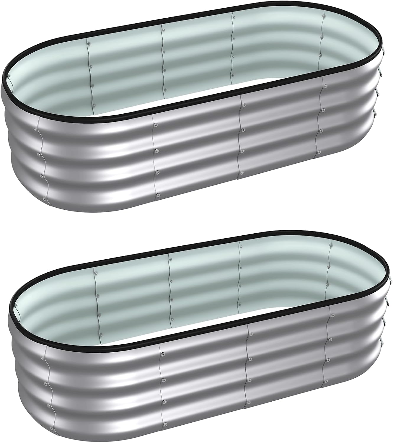 Piece Oval Galvanized